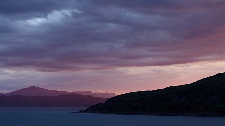 Landschaft Sonnenuntergang Applecross